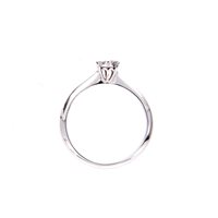 Anello Golay Donna CERCHIO DI LUCE in Oro bianco Diamante 0.14 Ct AGICE02 - AGICE02